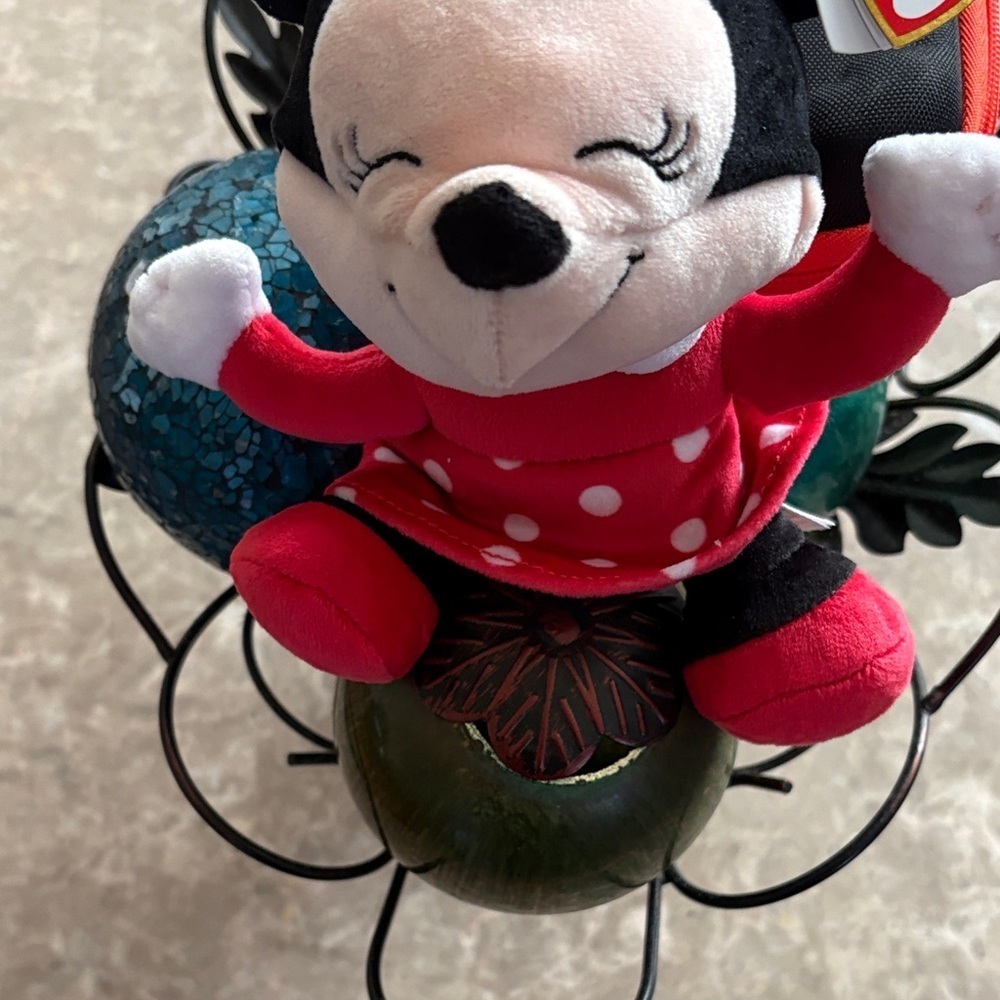 Ty Plush Toy with Red and Black Outfit